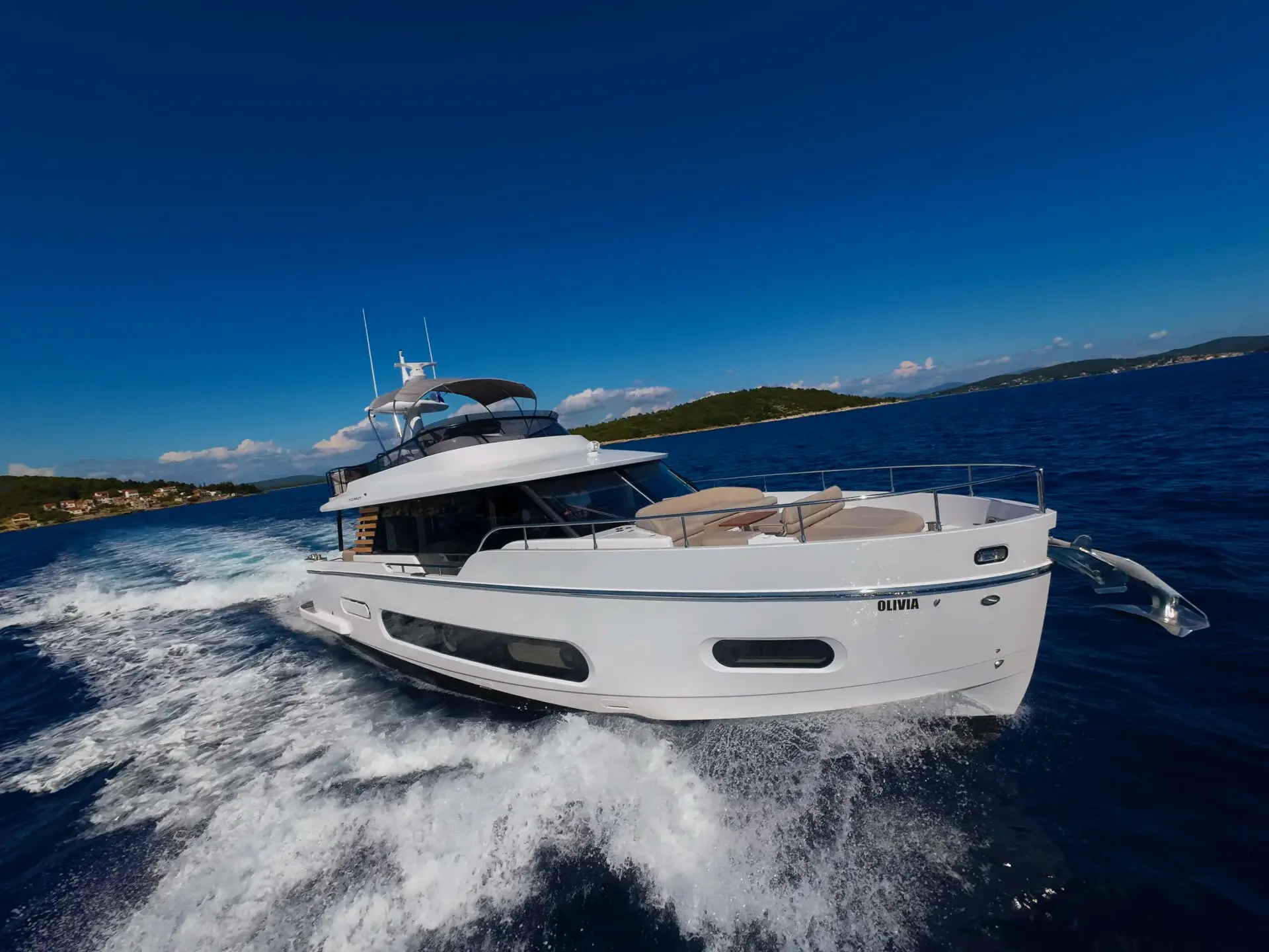 Azimut Magellano 60 - Olivia in Kroatien