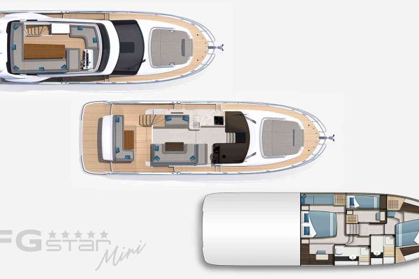 FGstar Mini - Galeon 440 Fly Layouts