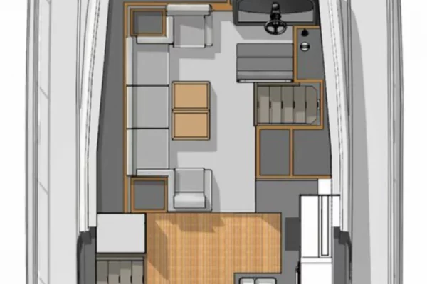 Powerkatamaran in Trogir: Fountaine Pajot MY - Mala