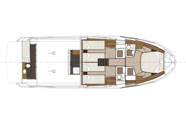 Greenline 48 Fly Layout