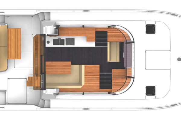 Fountain Pajot MY 37 - Floorplan