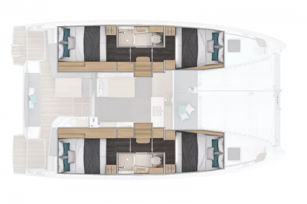 Lagoon 38 Layout Split