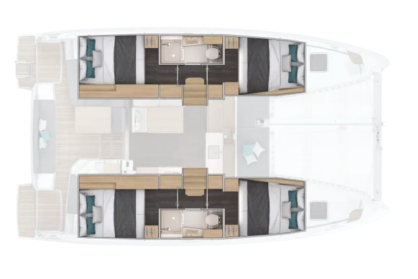 Lagoon 38 Layout Split