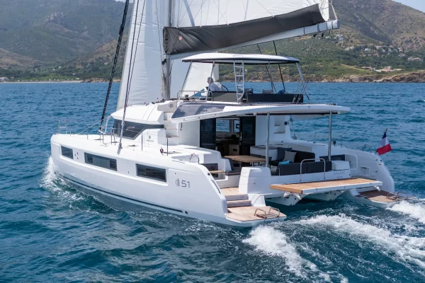 Luxuskatamaran in Trogir: Lagoon 51 - Maestro
