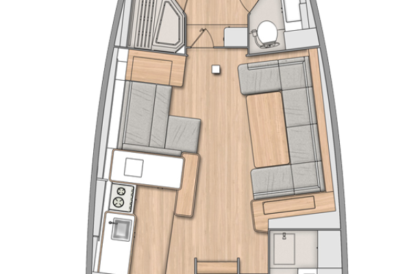 Layout Oceanis 54