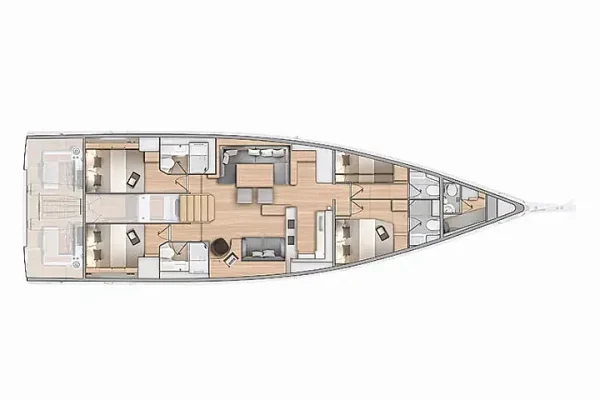 Layout - Oceanis 60