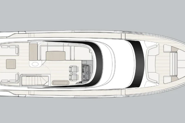 Magellano 60 Layout - Flybridge