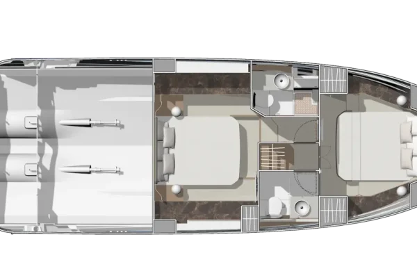 Prestige F4.3 - Unterdeck