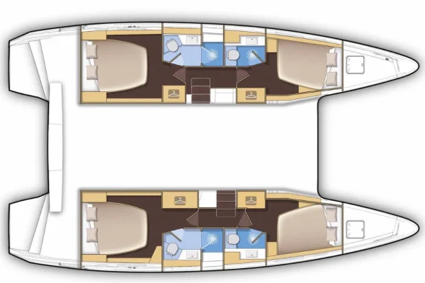 Lagoon 42 Layout
