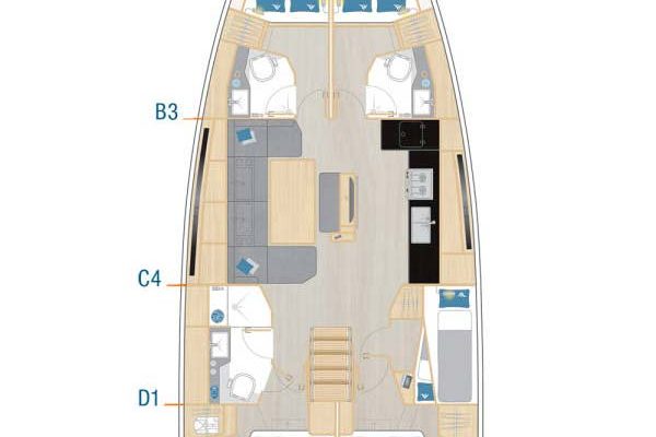Layout - Hanse 460