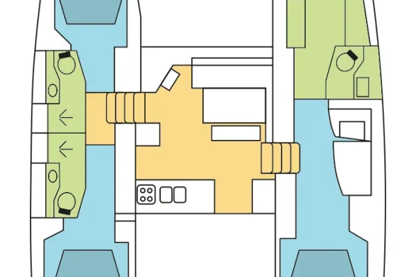 Lagoon 46 - 3+2 Cabin